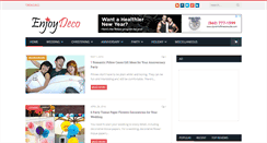 Desktop Screenshot of enjoydeco.com